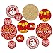 Chinese New Year - 2019 Year of The Pig Party Giant Circle Confetti - New Year Party Decorations - Large Confetti 27 Count