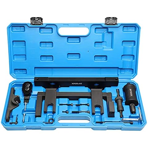 DPTOOL Camshaft Timing Flywheel Holder Tool Fuel Injector Remover Kit Compatible with BMW N20 N26 Engine Cover