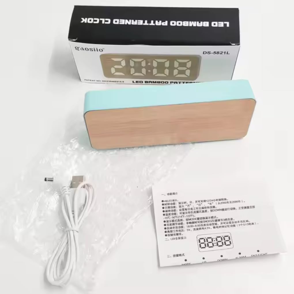 USB power cable for the alarm clock