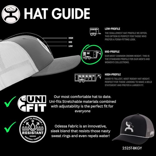 Image of HOOEY Cowboy Golf Adjustable Snapback Hat