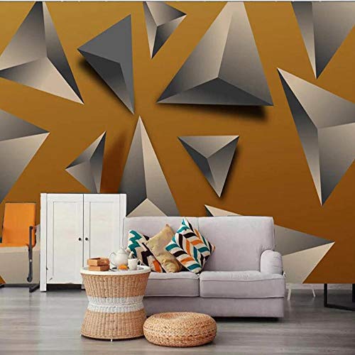 Papier peint géométrique 3D 200x140 cm WLLLO - 3