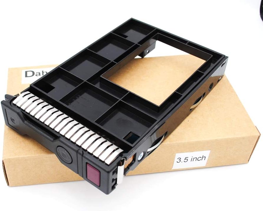 3.5 inch 651314-001 Hybrid Tray Caddy with 2.5" 661914-001 Adapter for Hard Drive Tray DL388 DL560 WS460C Server with Screw
