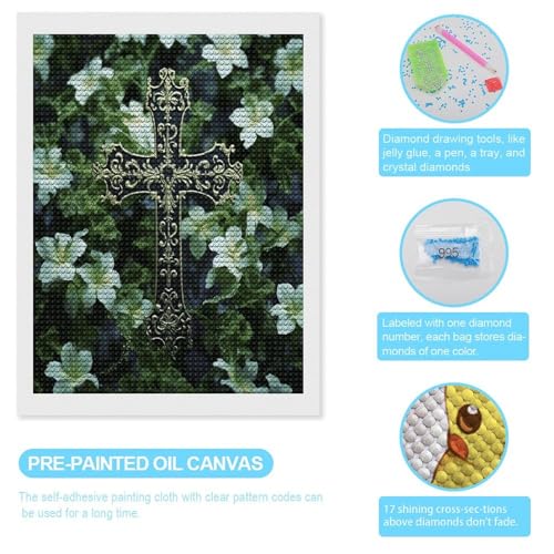 Kits de pinturas de diamantes FekiLoot: manualidad fácil sin estrés para adultos 3