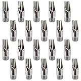 Potlimepan 20 Pack Stainless Steel Automatic Pig Nipple Water Drinker Feeders, NPT 1/2