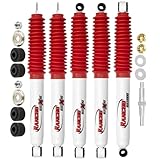 TrendsAuto Set of RS5000X Series Shocks and Steering Stabilizer fits 2011-2016 F250 Super Duty 4WD & F350 Super Duty 4WD DRW (Standard/Crew/Extended) Cab | Requires 0' Lift | Includes TrendsAuto Decal