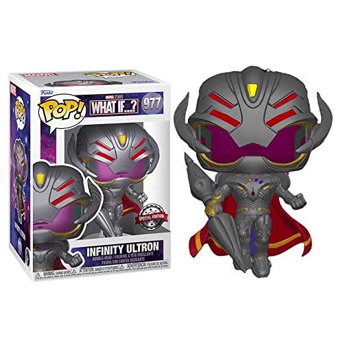 Funko Pop! What If Infinity Ultron With Javelin Weapon Exclusive 977 Bobblehead