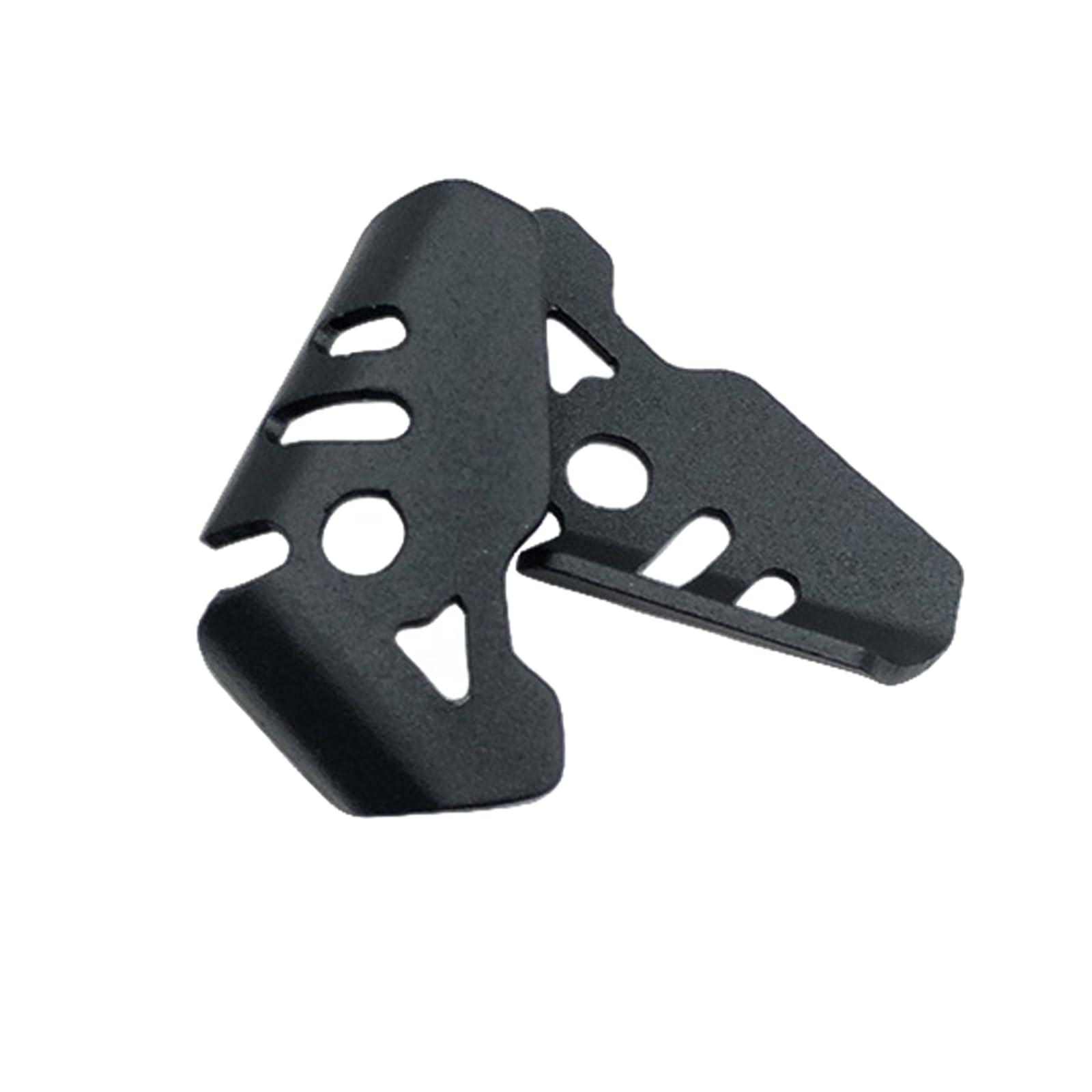 Couvercle de protection de capteur ABS avant et arrière pour Honda CB500X 2019 2020-2023 - Noir chromé