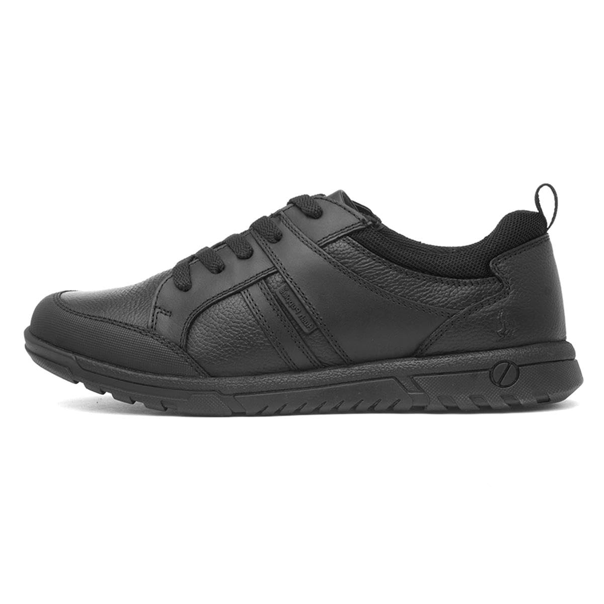 Hush Puppies Steven Senior Shoe, Black, 3 UK