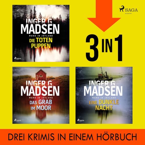 Die toten Puppen, Das Grab im Moor & Eine dunkle Nacht cover art