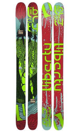 Liberty Double Helix Skis, 190-cm