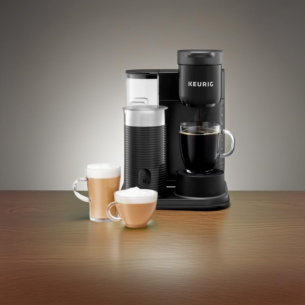 Keurig K-Cafe Essentials Single Serve K-Cup Pod Coffee, Latte and