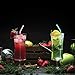 Reusable Silicone Drinking Straws - 12 Pieces Drinking Straws & Metal Stainless Steel Straws Bundle - 30oz and 20oz tumblers compatible Extra Long for Yeti/Rtic/Ozark by PINE KITCHEN CO (Pastel)