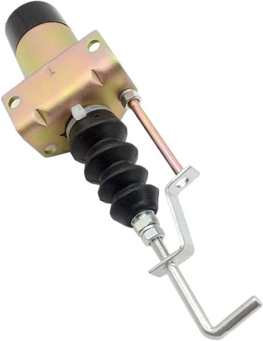 1pc Fuel Shutoff Solenoid 366-07197 SA-3405-T 1502-12C7U2B2S1 Stop Solenoid 12V/24V Diesel Engine Part(12V)