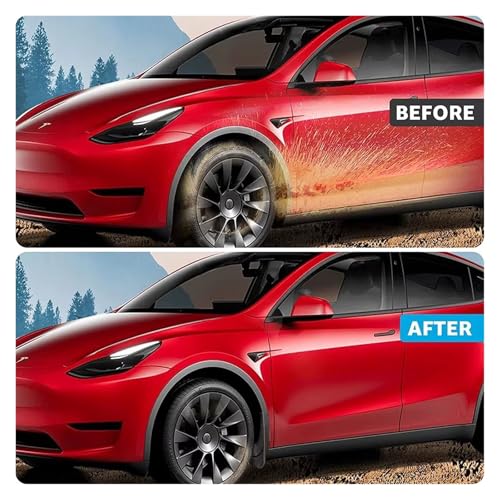 Garde-Boue Avant Mat pour Tesla Model Y 2020-2024 Sans Perçage - 7