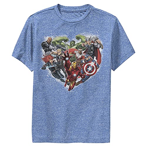 Marvel T-shirt Avenger Heart enfant respirant et ultra résistant