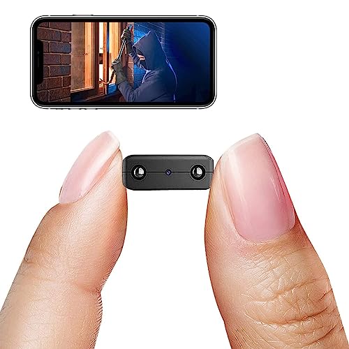 Smallest Spy Hidden Camera,1080P Wireless Wifi Camera,Portable Wireless Remote Camera,Nanny Cam,Baby Monitor With Night Vision,Motion Detection,Cloud Storage,Remote Viewing For Ios Android Phone App #TOP1
