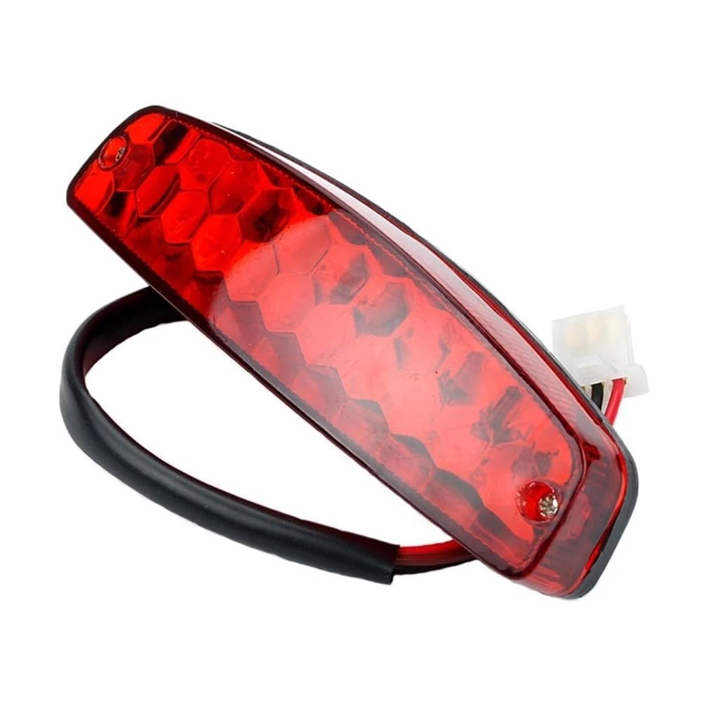Luce di Stop A LED A 3 Fili da 12 V, Posteriore per Targa, ATV, Fuoristrada, Moto, Universale Luci Freno
