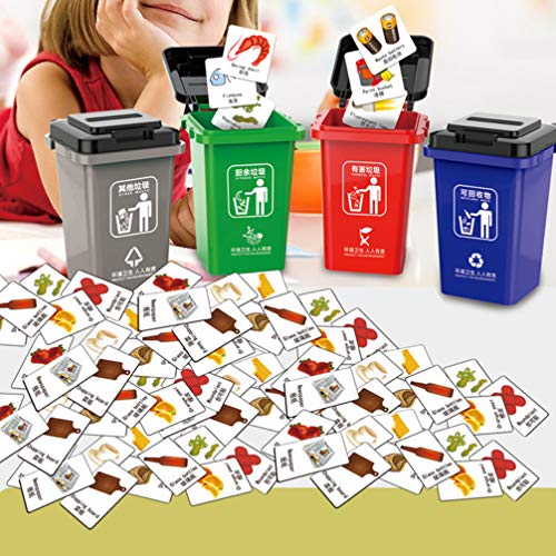 Nuobesty 037K8SAR10UHI04KE0AFPUY Guinea Pig Toys 1 Set Garbage Toys For Toddlers Desktop Wastebasket Garbage Trash Bin Table Garbage Can Kids Toys Trash Can Children Toy Mini Student Furniture thumb #5