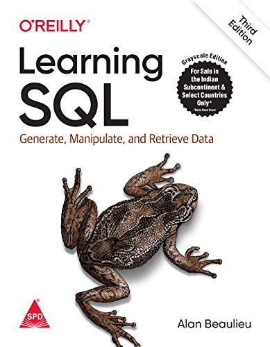 Image of Learning SQL: Generate, Manipulate, and Retrieve Data, Third Edition (Greyscale Indian Edition)
