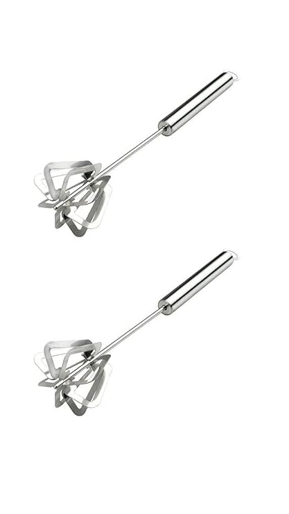 Saule Stainless Steel Hand Mixi Handy churner Stainless Steel Hand Mixi Handy churner,Hand Valona Kitchen Tool Set (Steel)