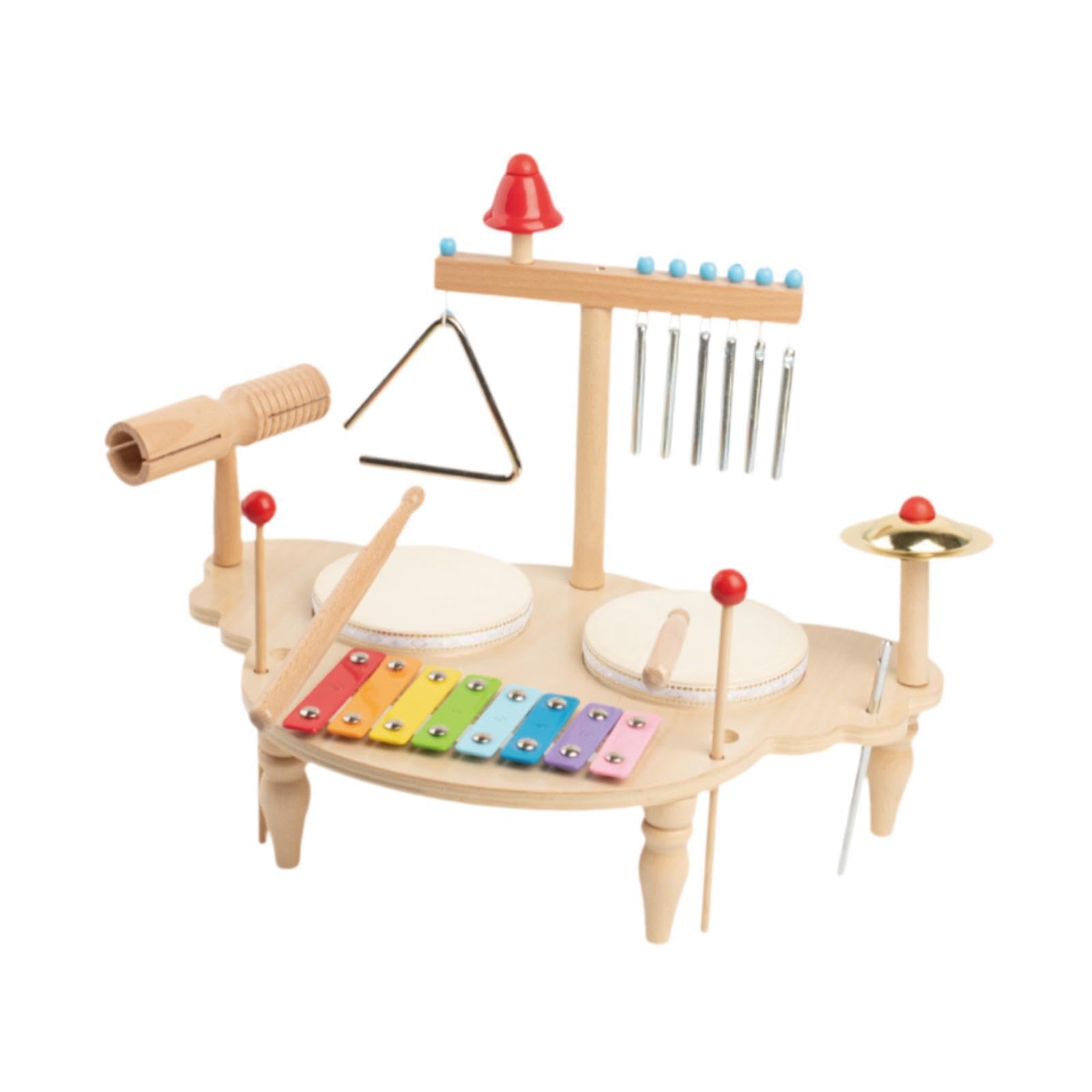 Regali di strumenti a percussione per bambine e bambini. Accendi l'immaginazione e il divertimento con i giocattoli a tamburo per bambini, migliorando