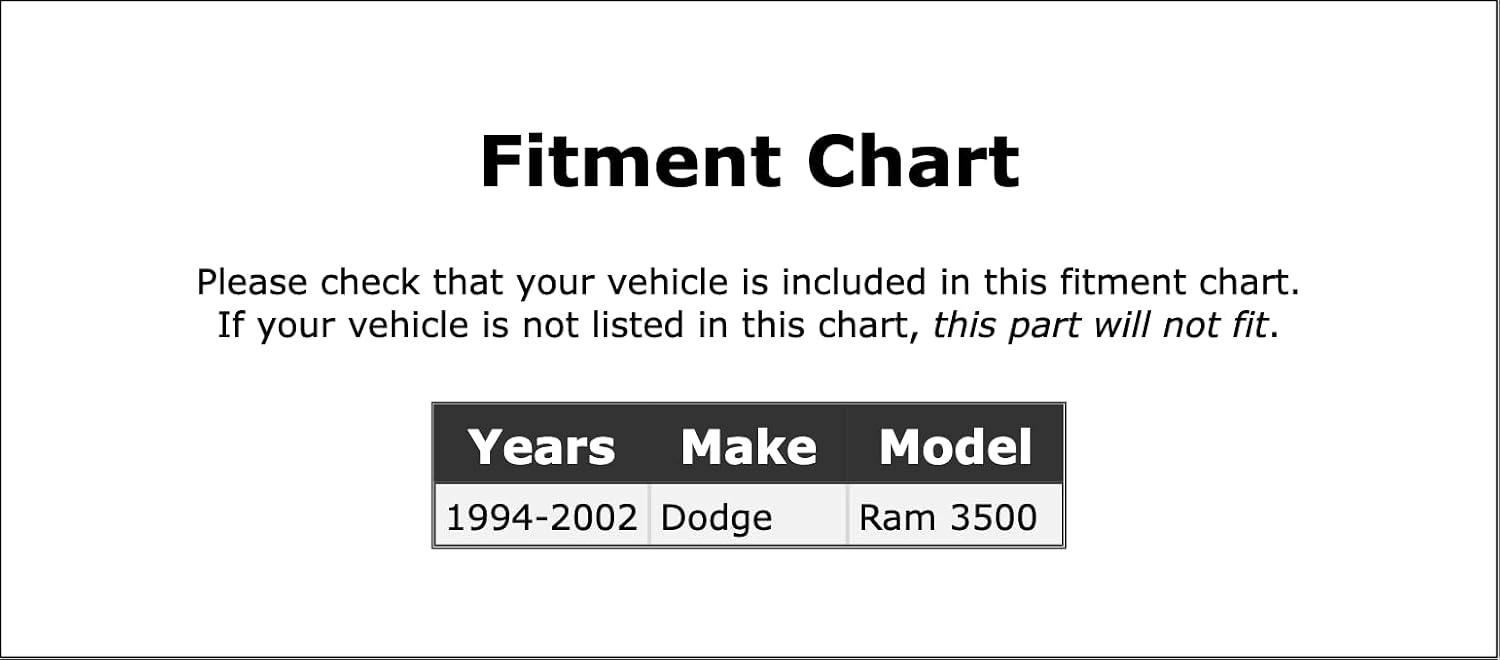 Ambient Air Temperature Sensor Compatible With Dodge Ram 3500 1994 1995 1996 1997 1998 1999 2000 2001 2002 PC-887345