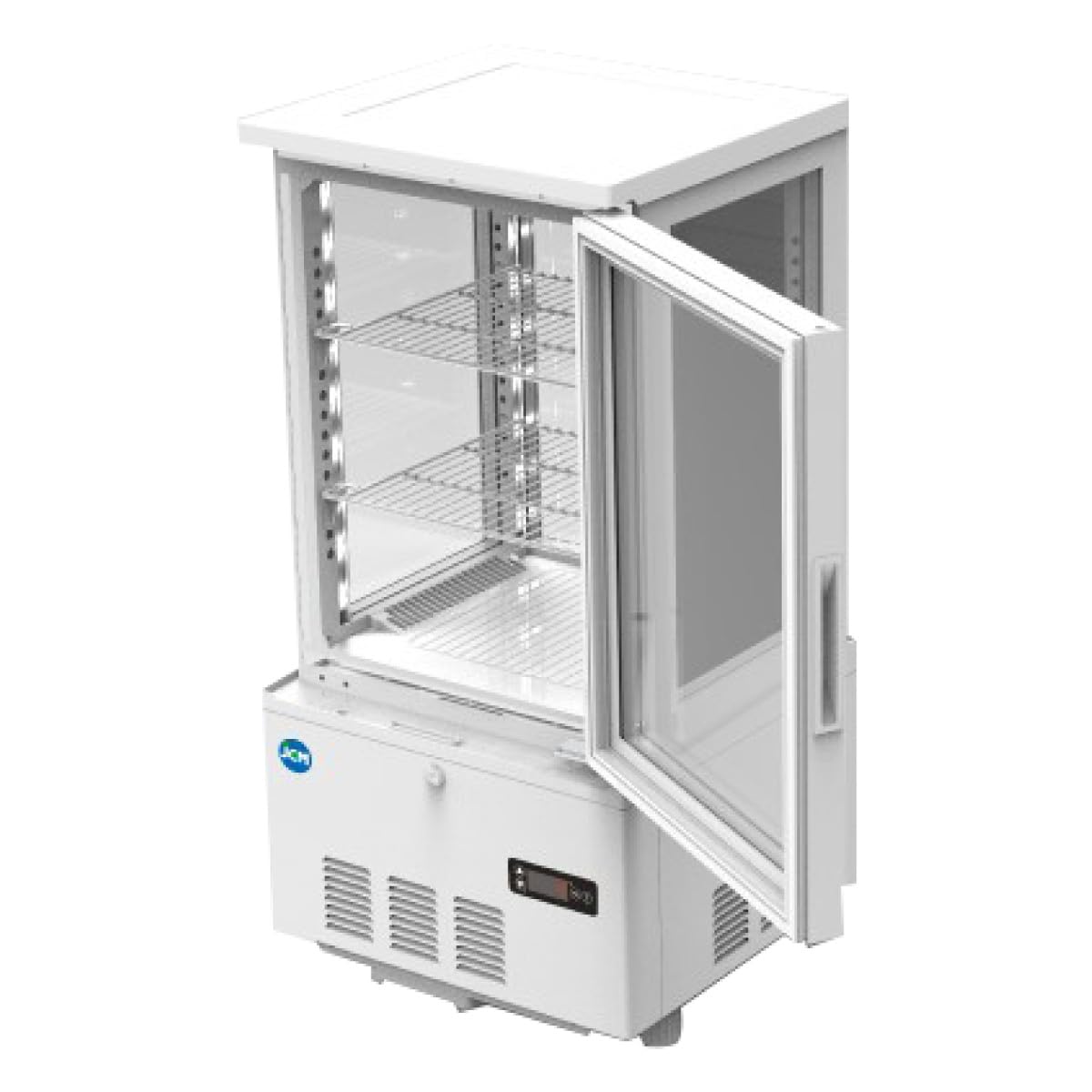Amazon | 業務用(ジェーシーエム)JCM 4面ガラス冷蔵ショーケース(小 