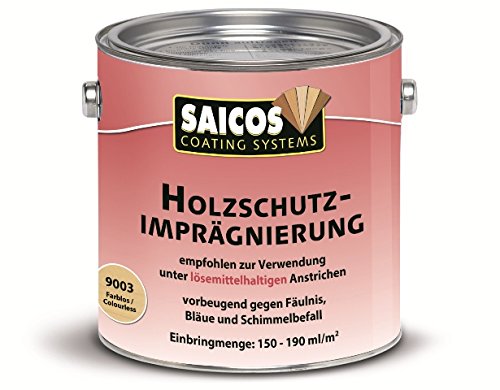Preisvergleich Produktbild Saicos Holzschutz-Imprägnierung farblos 9003 0,75l