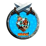 aufleger Tortenaufleger Tortenfoto Aufleger Foto Bild Wickie und die starken Männer (31) rund ca. 20 cm *NEU*OVP*