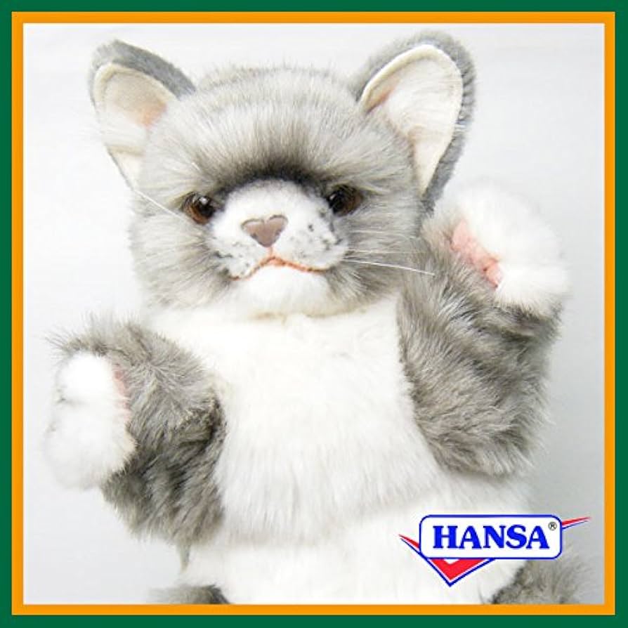 Amazon.co.jp: HANSA ハンサ ぬいぐるみ ハンドパペット 7163