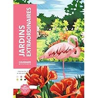 Coloriages myst&egrave;res - Jardins extraordinaires