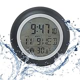 Fonctionnement silencieux : le pointeur de notre petite horloge murale étanche adopte un mouvement silencieux sans faire de bruit, afin de mieux garantir la qualité du sommeil de vous et de votre enfant.