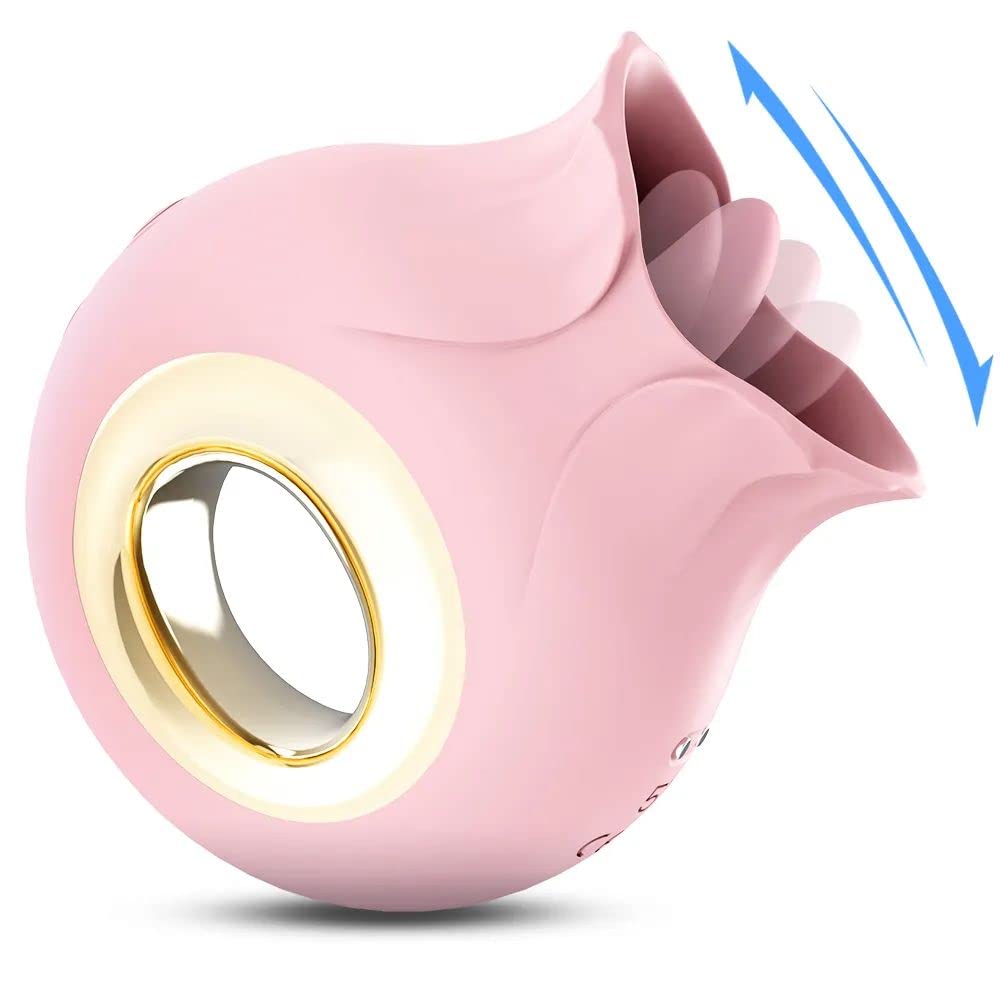 Šëxtôysę Feṃmê Vibrations de Léchage de La Langue,Clitoridien Suceur Stimulateur Point G Et Sein Puissant Silencieux Sextoyse Plaisir Femme Couple Massage Sex ToýS Femme Ri18