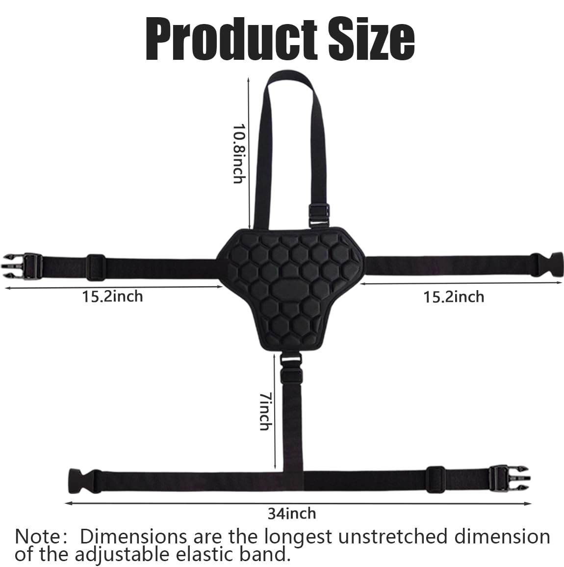 Baseball Chest Protector,Youth-Heart Sternum Guard with Buckle Straps,Portable Football Baseball Padded Heart Sternum Guard for Boys&Girls