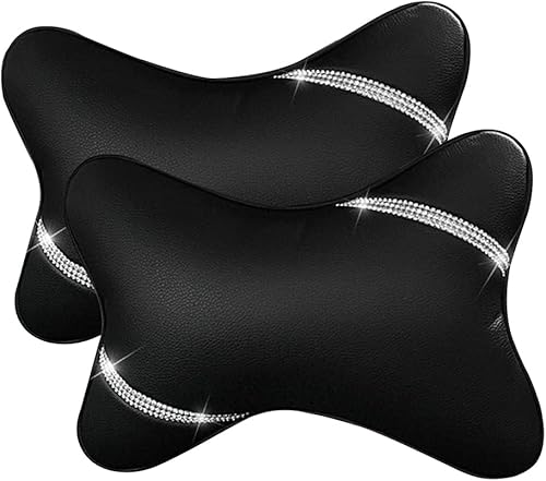 VVHOOY Almohadas para el cuello del automĂłvil, asiento de diamante, cojĂn para reposacabezas de auto, soporte para reposacabezas y cuello, soporte VVHOOY Almohadas para el cuello del automĂłvil, asiento de diamante, cojĂn para reposacabezas de auto, soporte para reposacabezas y cuello, soporte