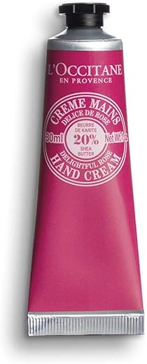 L’Occitane Shea Butter Delightful Rose Hand Cream, 30ml