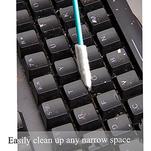 Image of Crevice Cleaning Brush, Crevice Cleaning Tools kit, Disposable Toilet Brush,Crevice Cleaning Brushes for Household Use, Detailing Cleaning Tools for Car,Blue 50Pcs