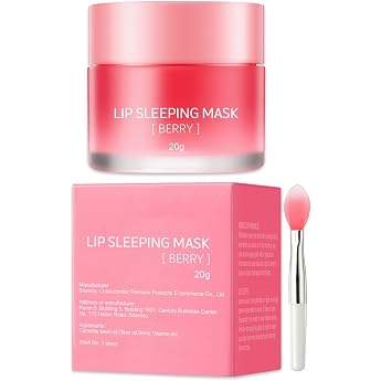 Lip Mask Moisturising Lip Balm for Lip Scrub, Lip Mask Repairs Dry, Peeling Lip Mask, Moisturising Lip Mask, Brightening Lip 