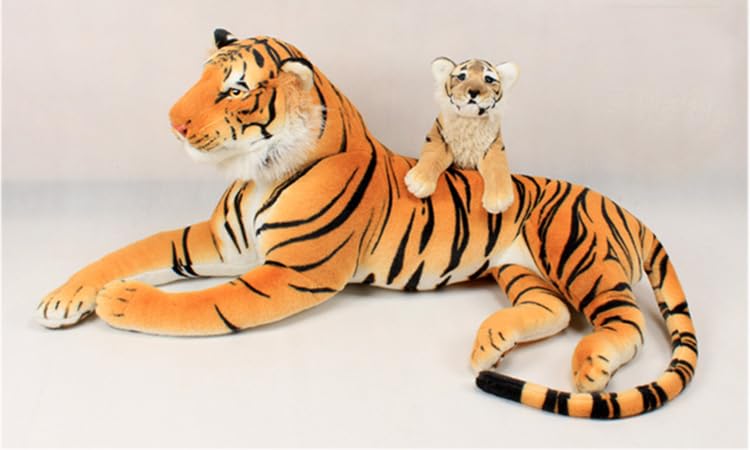 Image of Plush Toy Cartoon Games Character Soft Toys Cute Pet Wild Animals (180cm Jumbo King, Tiger)