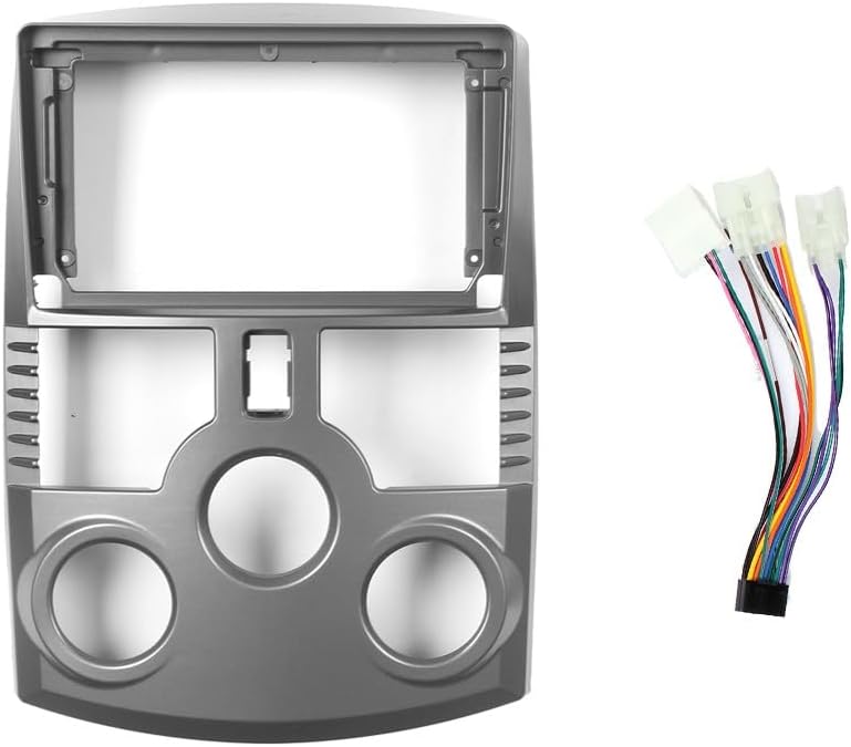9" Car Stereo Navigation FM Radio Mounting Frame Bracket with Wiring Harness Compatible with Toyota Rush/Daihatsu Terios 2006 2007 2008 2009 2010 2011 2012 2013 2014 2015 2016