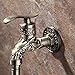 WJDCMAMG Robinet de Jardin Robinet de Salle de Bain Robinet en Alliage de Laiton Robinet de Cuisine en Bronze Antique Jardin extérieur Machine à Laver Vadrouille décorative Antique