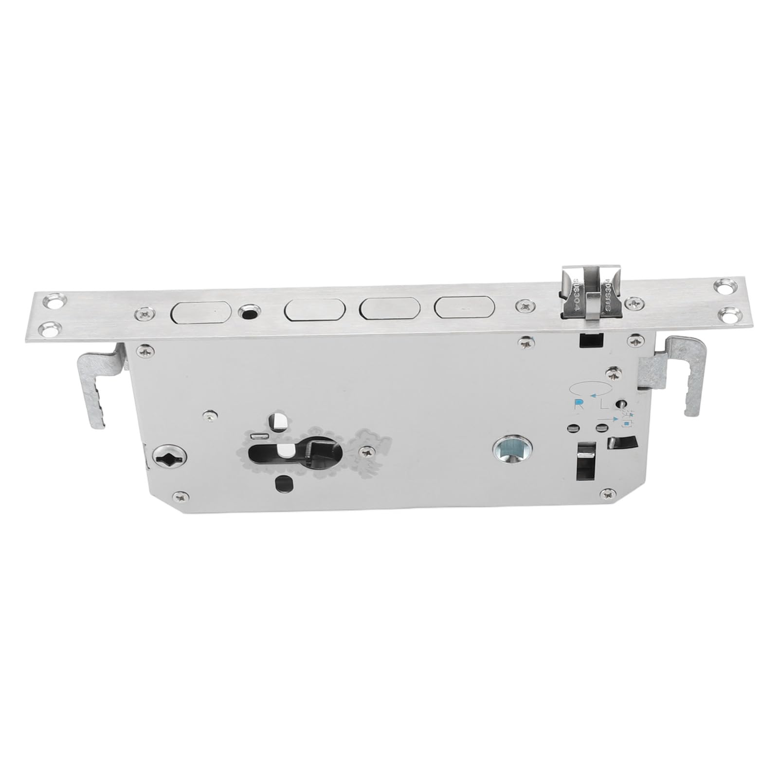 Ensuring Security, Smart Lock Body SUS Steel 2 Hole Mortise Lock Body for Preventing Jams, Door Access Management Door Lock Replacement Part