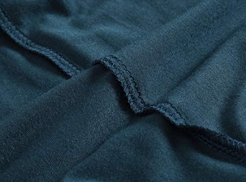 Jinshi Sleeping Pajama Bottoms For Men Soft Modal Stretch Boxer Sleep Lounge Shorts, Black, Size L #TOP6