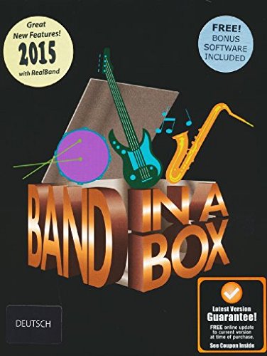 Preisvergleich Produktbild Band-in-a-Box Realband Pro 2015 Win, dt.