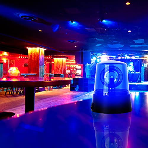 Image of 1 Pc Blue 360 Degree Rotating Decorative,Disco Bar Party Dancing LED Strobe Light