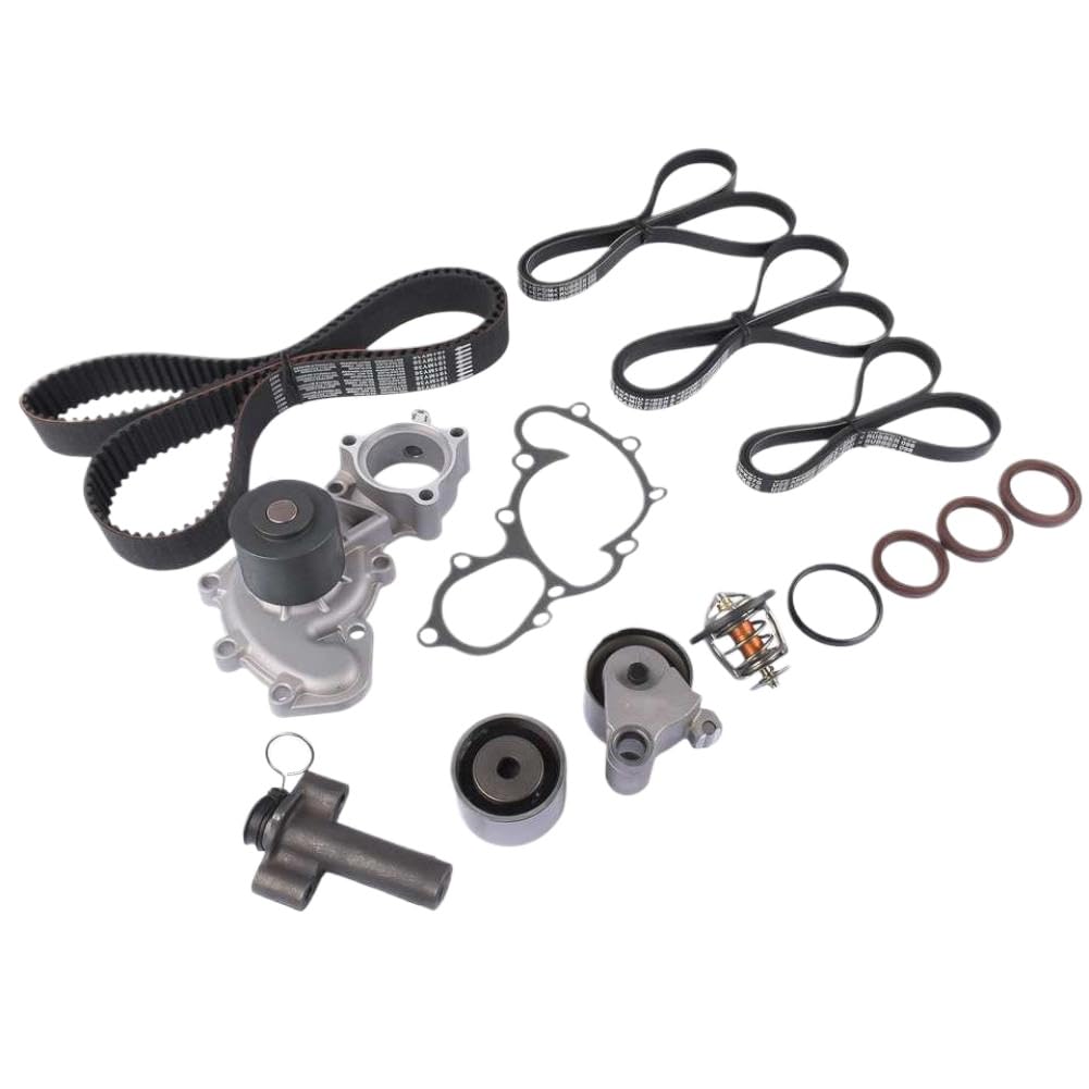 Kit de correa de distribución de bomba de agua 13503-62040 compatible con 4Runner Tacoma T100 Tundra 5VZFE 2WD y 4WD