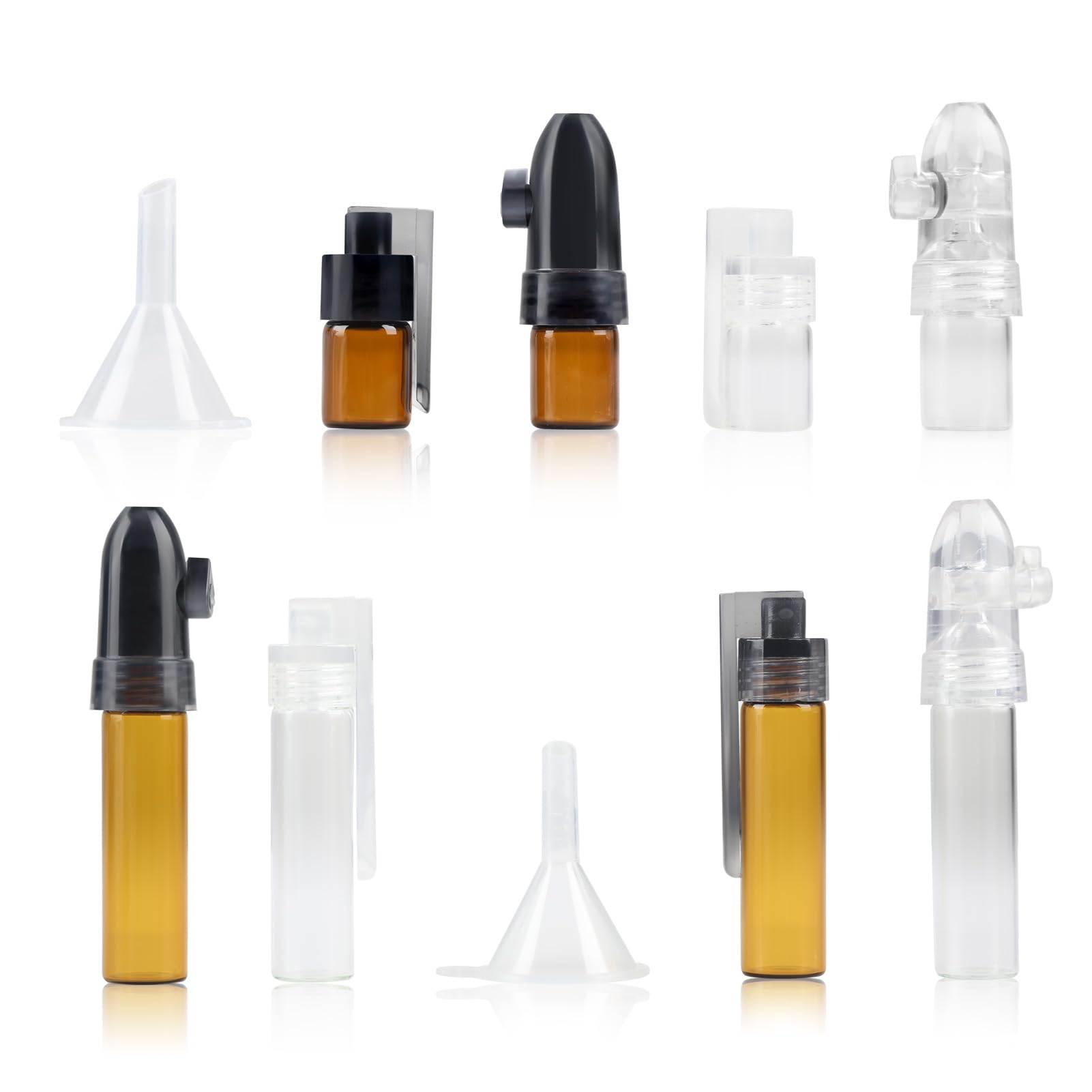 8 Pcs Portable Spice Storage Bottle, Leak-Proof Portable Spice Container, Travel and Camping Spice Containers