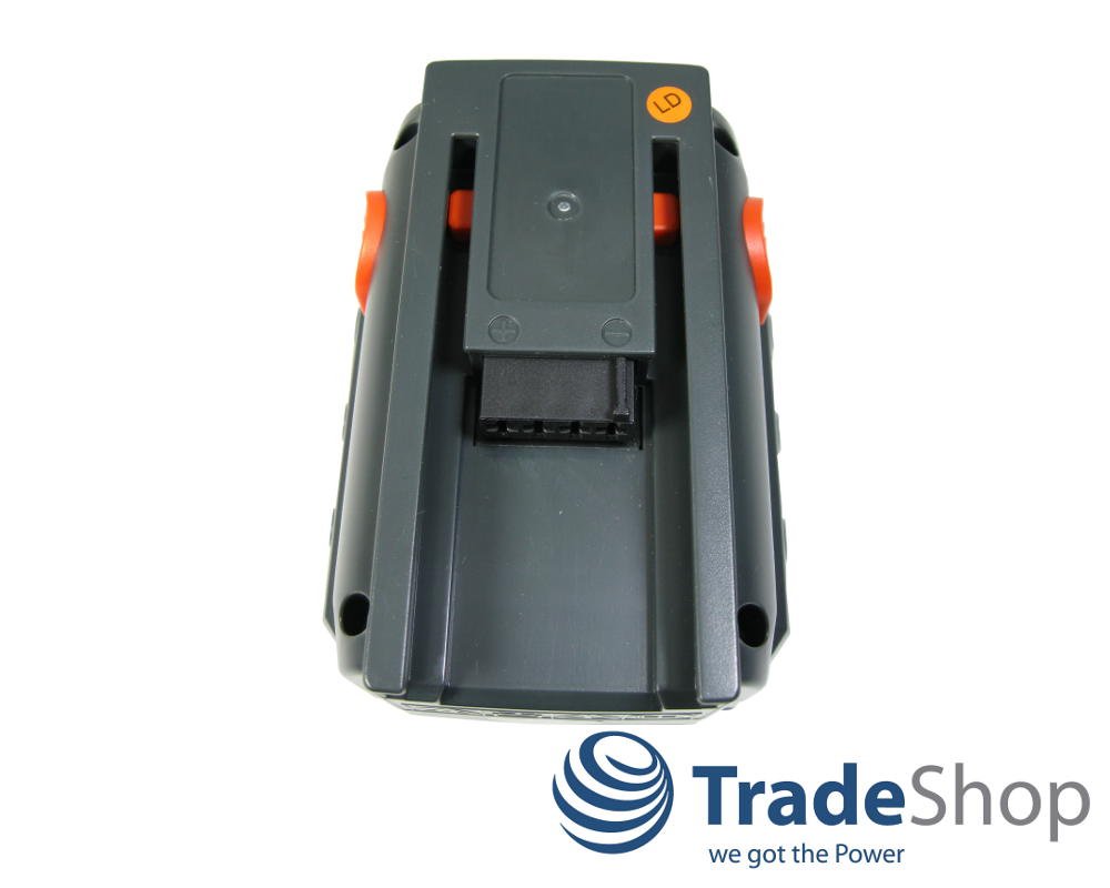 Trade-Shop Batería de Recambio Premium Li-Ion 18V 3000mAh para Cortacésped Gardena AccuCut 400 Li 8840-20, Turbotrimmer AccuCut 400 Li 8840, AccuCut 450 Li (8841), AccuCut 18-Li, AccuJet 9333-20 8865
