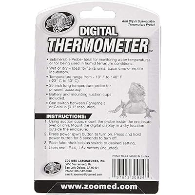 Digital Thermometer for Terrariums