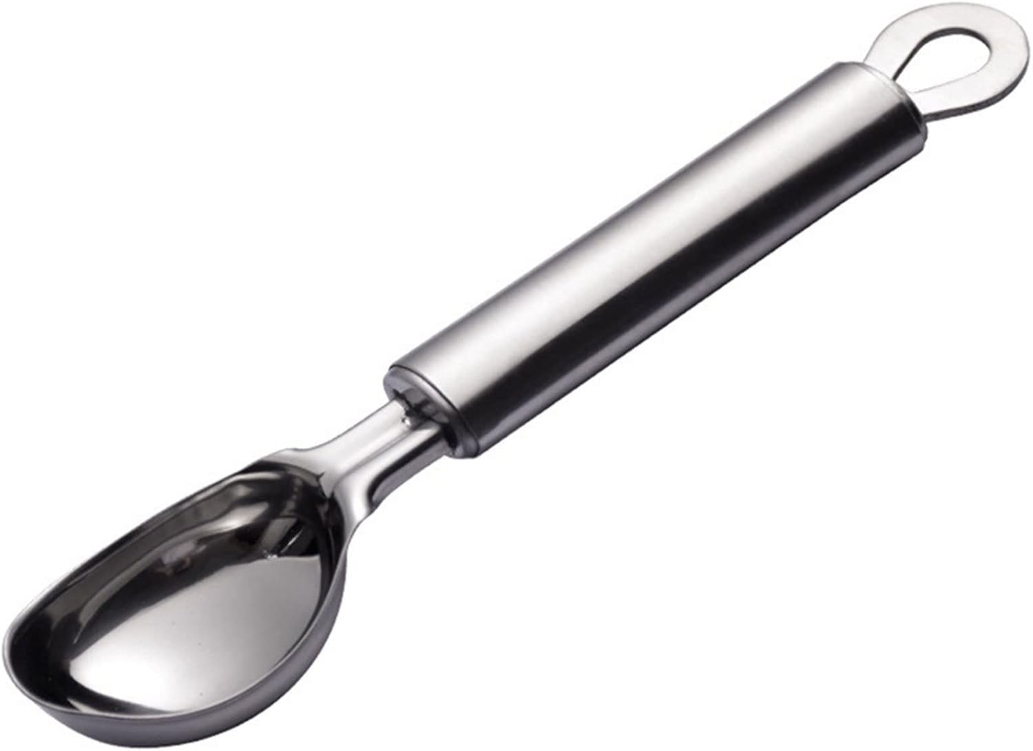 Ice Cream Scoops Stainless Steel Ice Cream Spoon Portable Non-stick Anti-feeze Baller Scoop Watermelon Tools For Kitchen Home